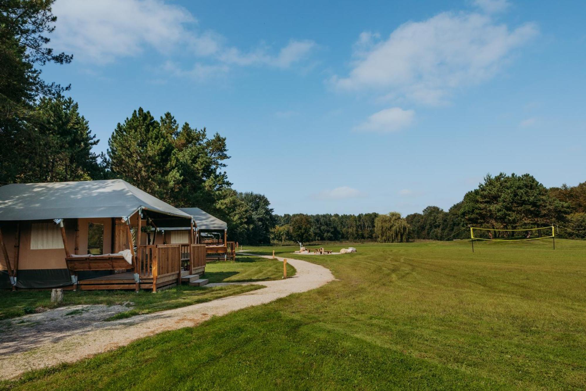 Glamping Lodge With Eco-Wellness ゼーウォルデ エクステリア 写真