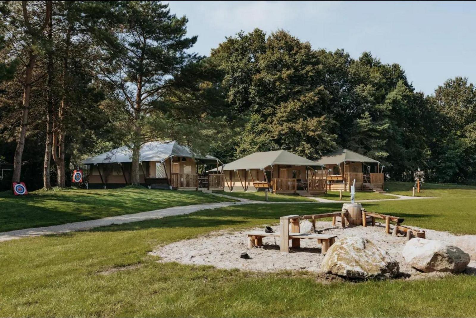 Glamping Lodge With Eco-Wellness ゼーウォルデ エクステリア 写真