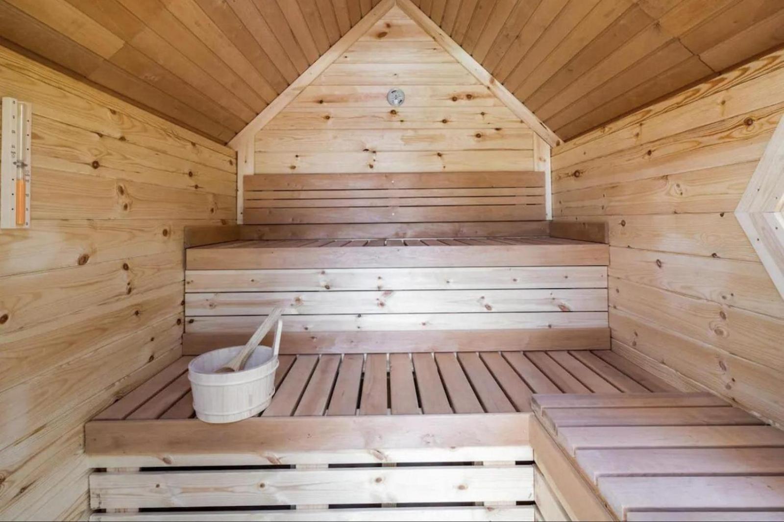 Glamping Lodge With Eco-Wellness ゼーウォルデ エクステリア 写真