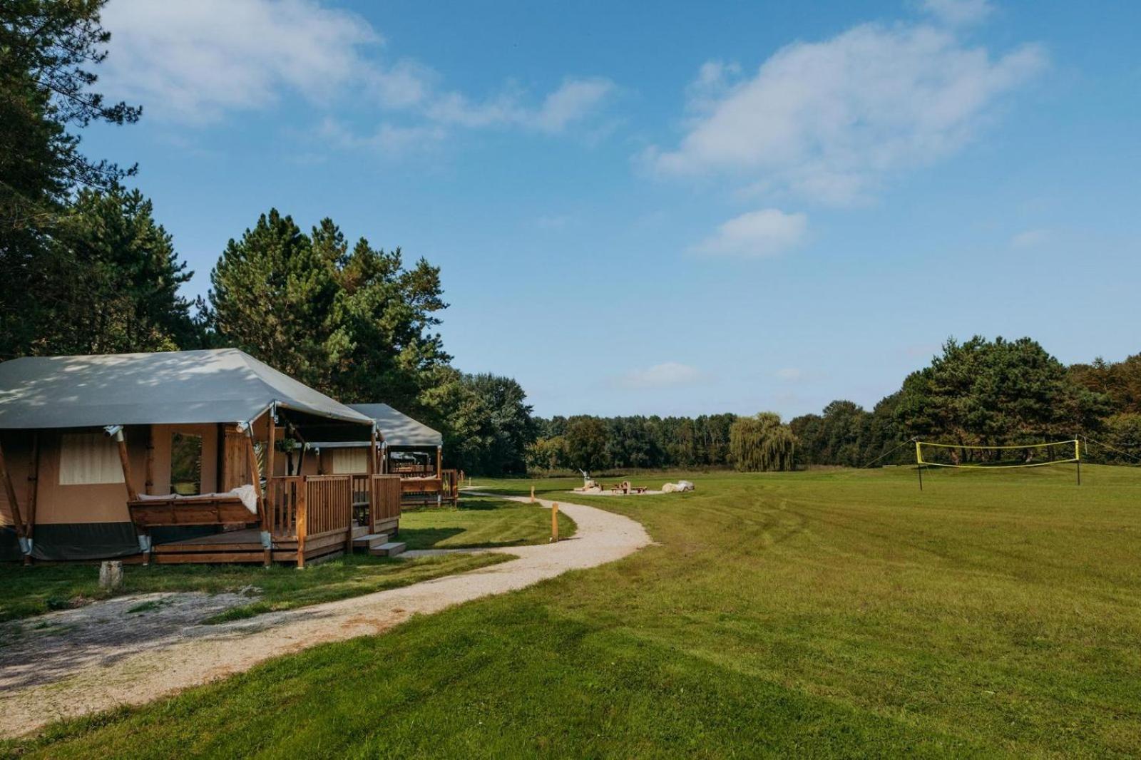 Glamping Lodge With Eco-Wellness ゼーウォルデ エクステリア 写真