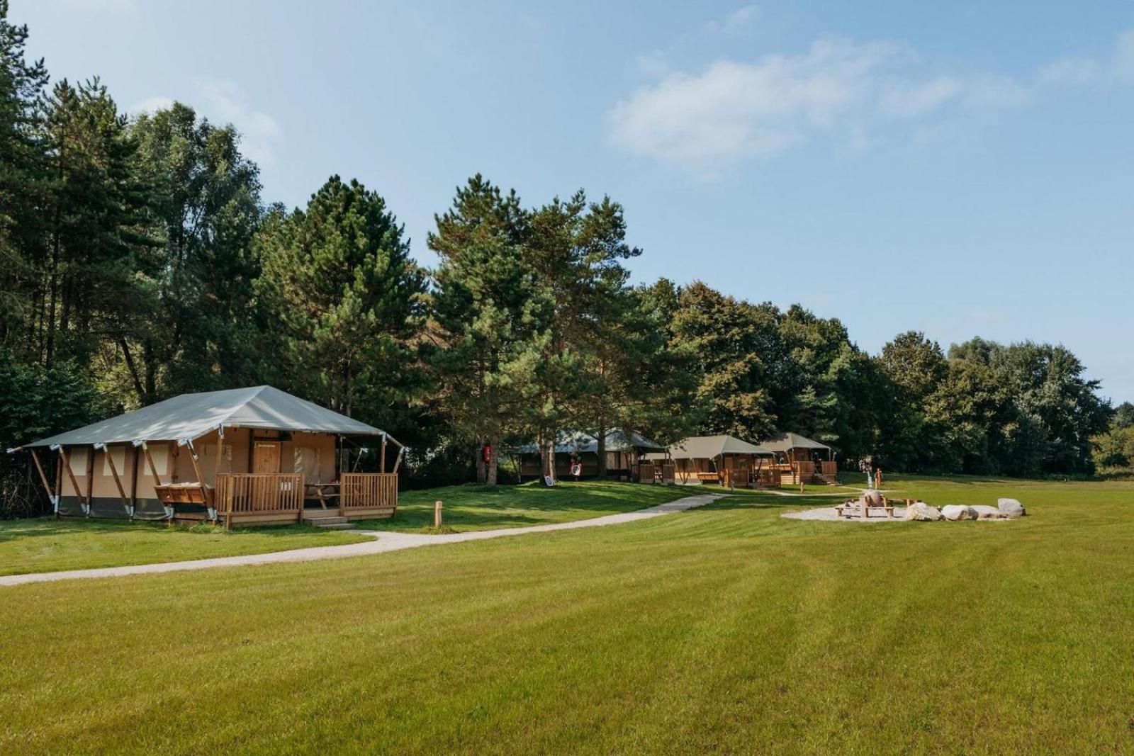 Glamping Lodge With Eco-Wellness ゼーウォルデ エクステリア 写真