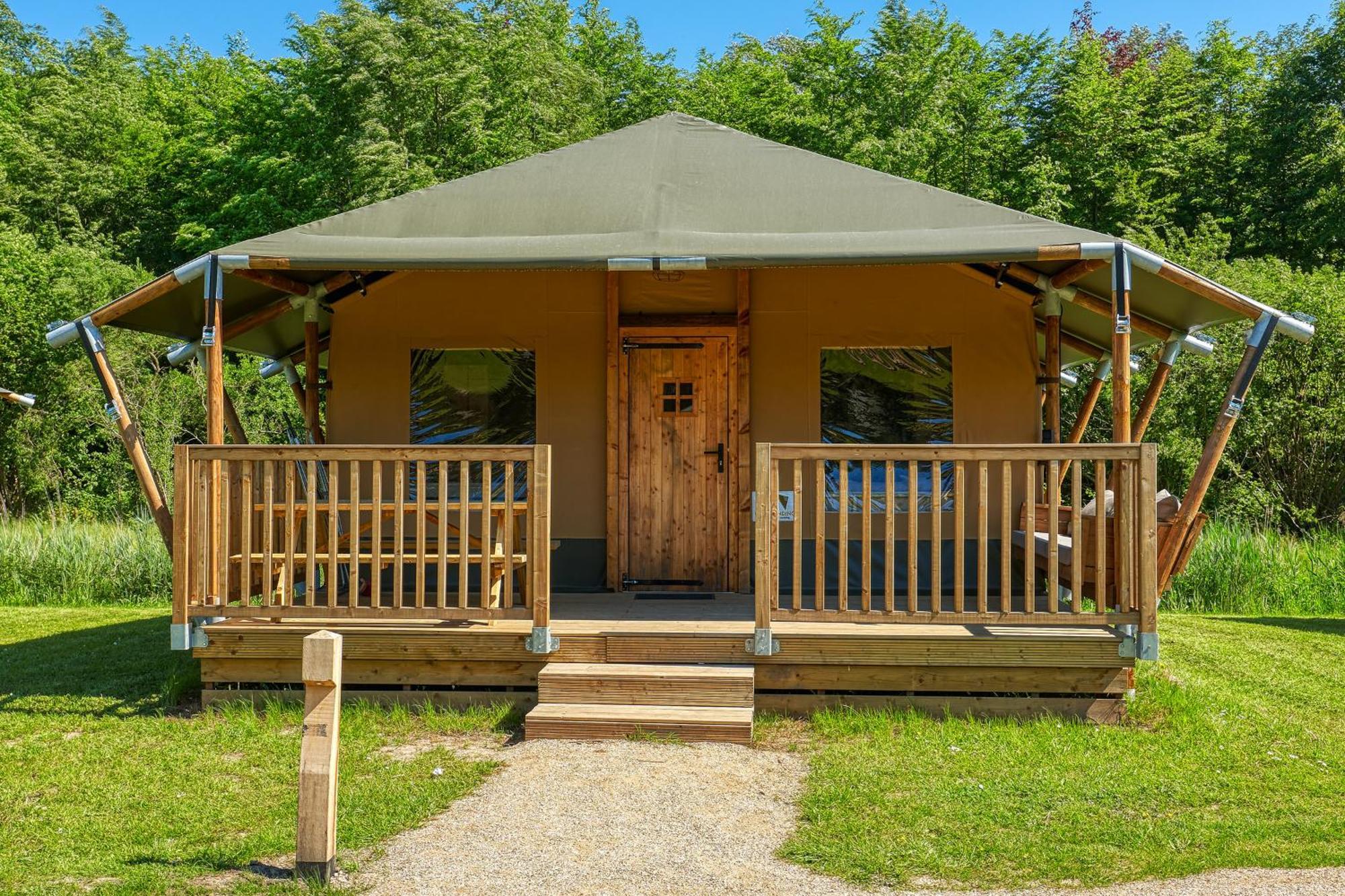 Glamping Lodge With Eco-Wellness ゼーウォルデ エクステリア 写真