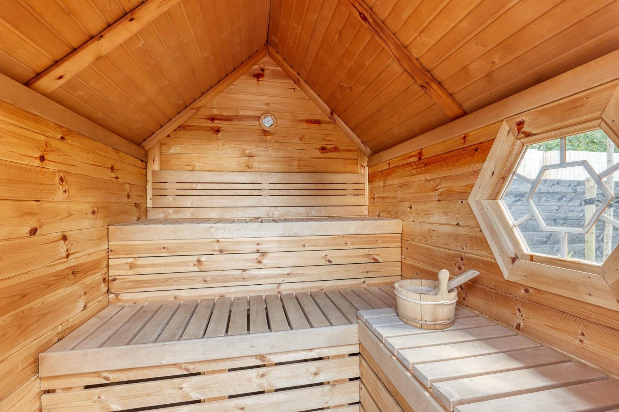 Glamping Lodge With Eco-Wellness ゼーウォルデ エクステリア 写真