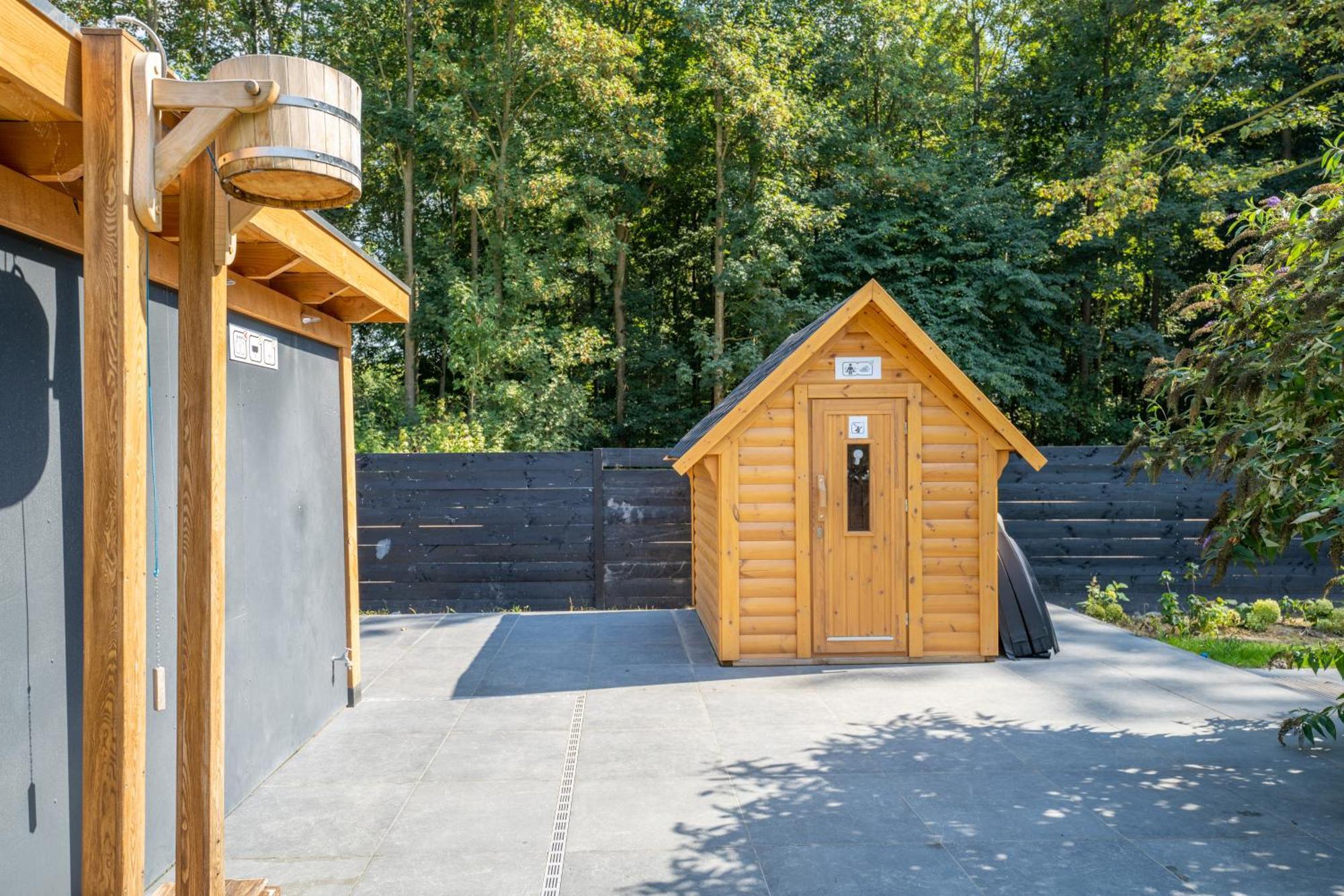 Glamping Lodge With Eco-Wellness ゼーウォルデ エクステリア 写真