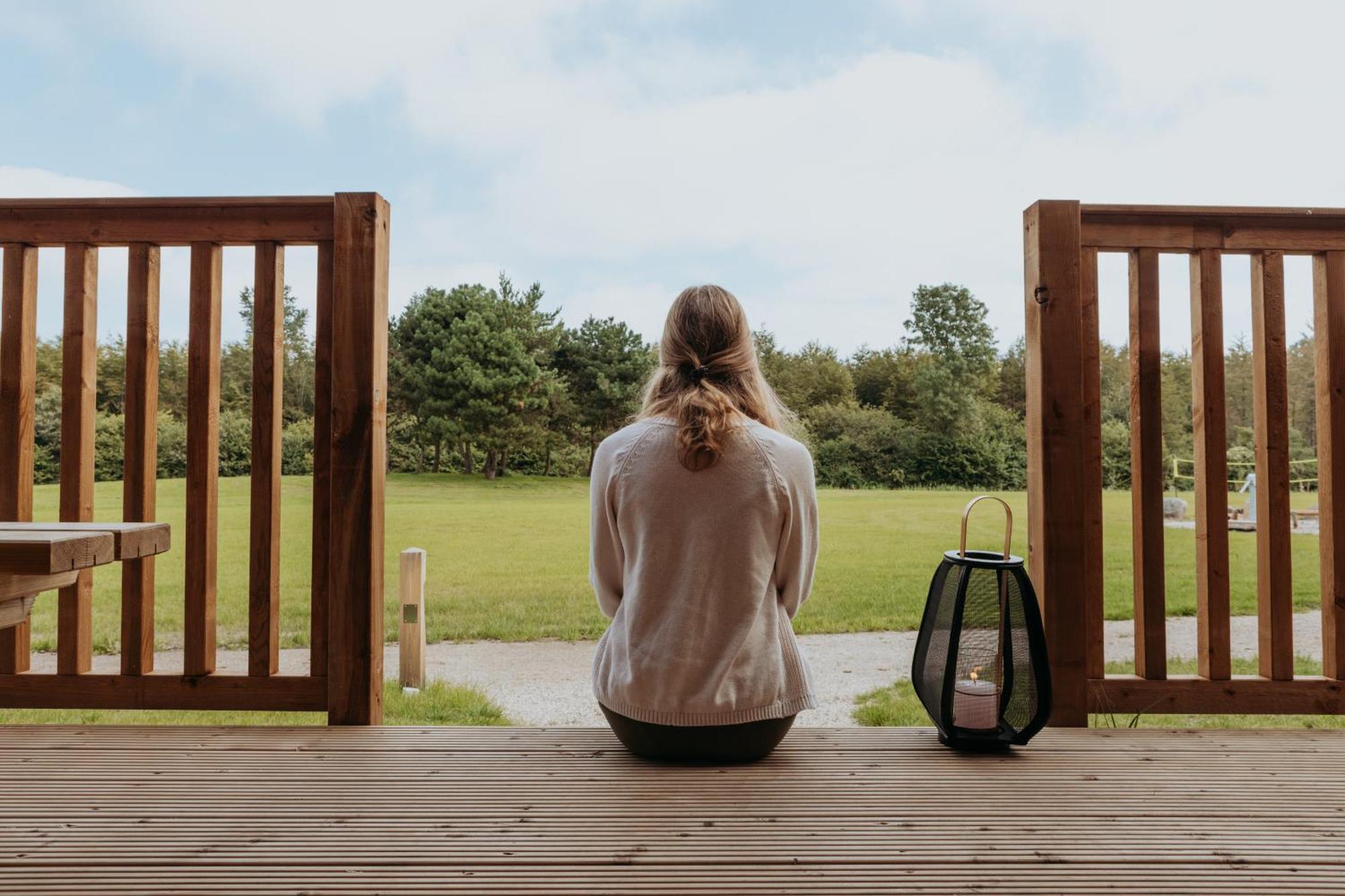 Glamping Lodge With Eco-Wellness ゼーウォルデ エクステリア 写真